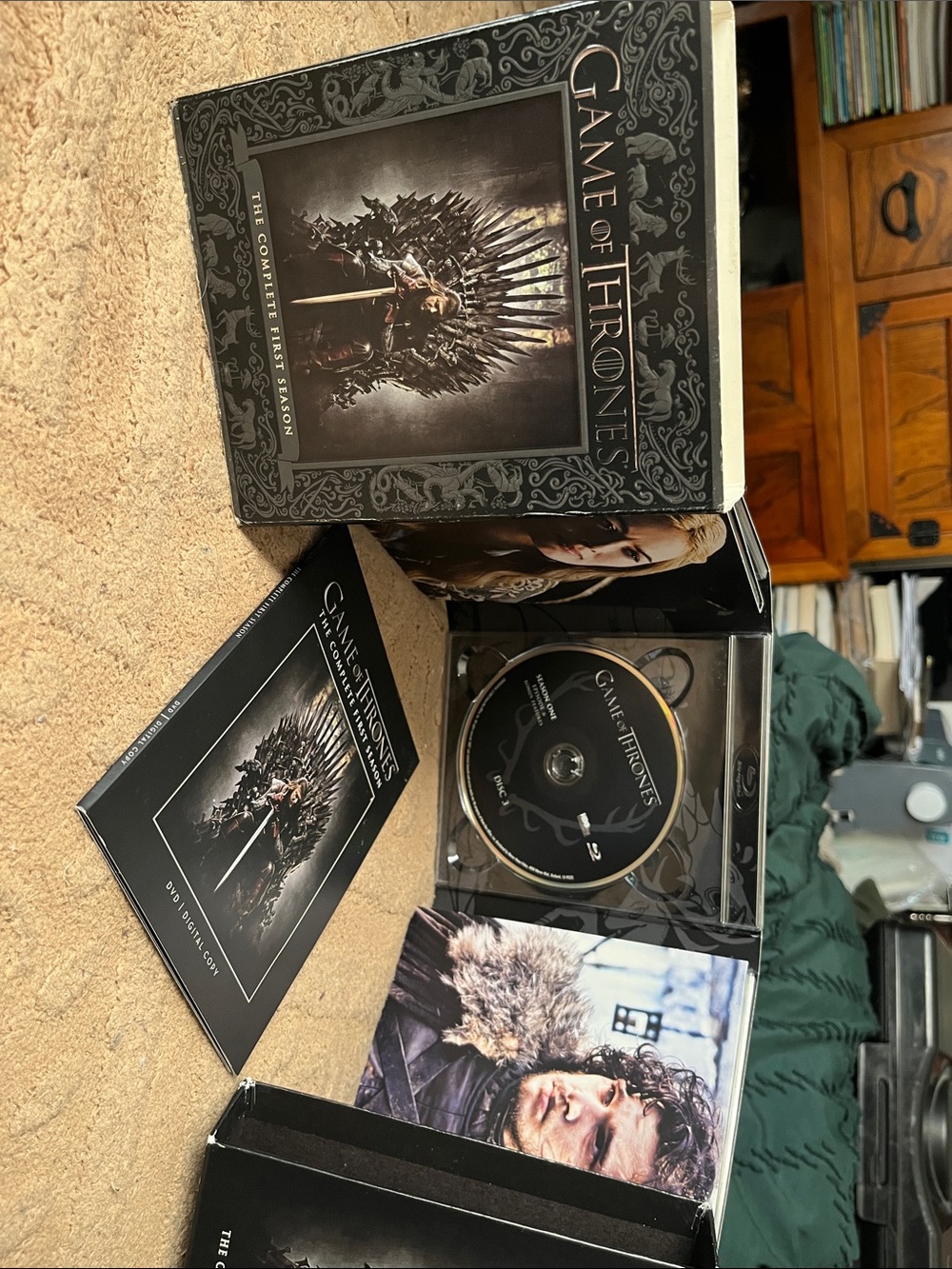 - Game of Thrones season 1 plus digital copy Box Set
